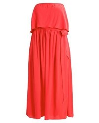 rotes Maxikleid von Gap
