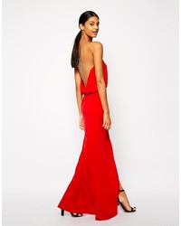 rotes Maxikleid von TFNC