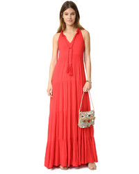 rotes Maxikleid von Ella Moss