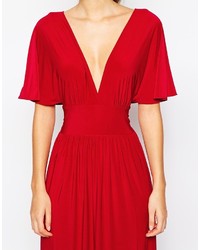 rotes Maxikleid von Love