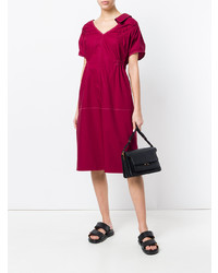 rotes Midikleid von Marni