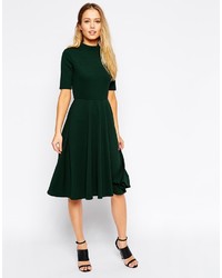 rotes Midikleid von Asos