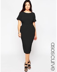 rotes Midikleid von Asos