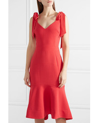 rotes Midikleid von Rebecca Vallance