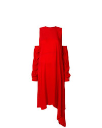 rotes Midikleid von Marios