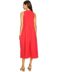 rotes Midikleid von Rachel Comey