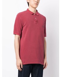 rotes Polohemd aus Netzstoff von Polo Ralph Lauren