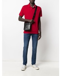 rotes Polohemd von Tommy Hilfiger