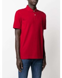 rotes Polohemd von Tommy Hilfiger