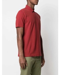 rotes Polohemd von Z Zegna