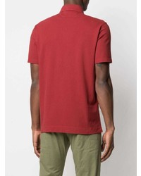 rotes Polohemd von Z Zegna