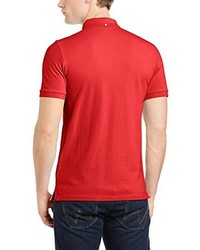 rotes Polohemd von Ben Sherman