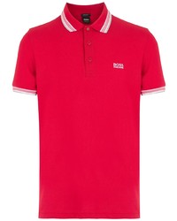 rotes Polohemd von BOSS