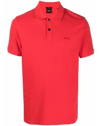 rotes Polohemd von BOSS