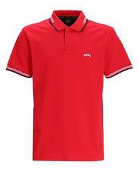 rotes Polohemd von BOSS