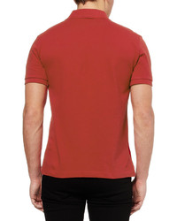 rotes Polohemd von Burberry