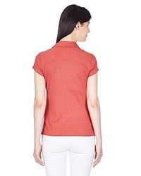 rotes Polohemd von Columbia