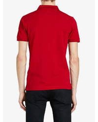 rotes Polohemd von Burberry