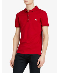 rotes Polohemd von Burberry