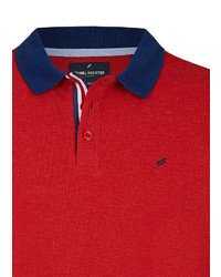 rotes Polohemd von Daniel Hechter Sportives Poloshirt