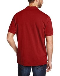 rotes Polohemd von Eddie Bauer