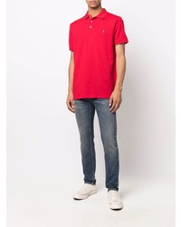 rotes Polohemd von Polo Ralph Lauren