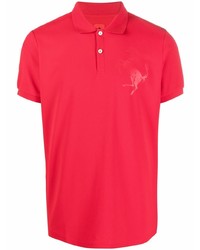 rotes Polohemd von Ferrari