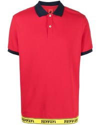 rotes Polohemd von Ferrari