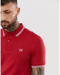 rotes Polohemd von Fred Perry