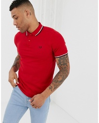 rotes Polohemd von Fred Perry