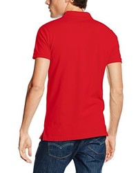 rotes Polohemd von Helly Hansen