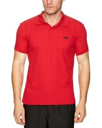 rotes Polohemd von Helly Hansen