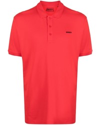 rotes Polohemd von Hugo