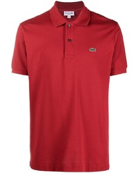 rotes Polohemd von Lacoste