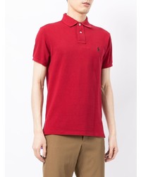 rotes Polohemd von Polo Ralph Lauren