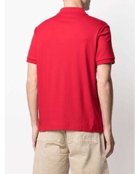 rotes Polohemd von Lacoste