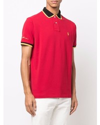 rotes Polohemd von Polo Ralph Lauren