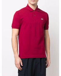 rotes Polohemd von Lacoste