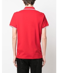 rotes Polohemd von Moncler