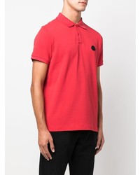 rotes Polohemd von Moncler