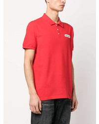 rotes Polohemd von DSQUARED2