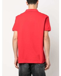 rotes Polohemd von DSQUARED2