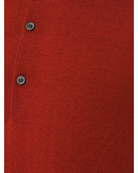 rotes Polohemd von Lanvin