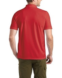 rotes Polohemd von maier sports