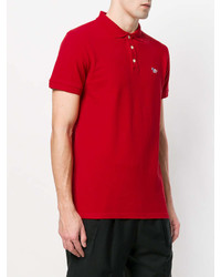 rotes Polohemd von MAISON KITSUNÉ