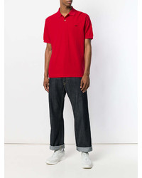 rotes Polohemd von Junya Watanabe