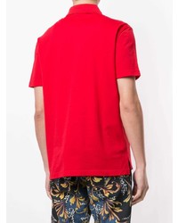 rotes Polohemd von Versace