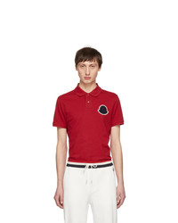 rotes Polohemd von Moncler