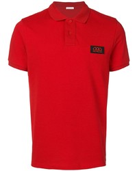 rotes Polohemd von Moncler