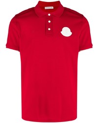 rotes Polohemd von Moncler